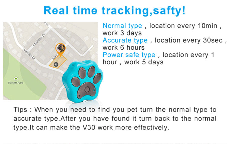 HKM-6810685 Dog GPS Locator Collar with Waterproof Design and Long Battery Life