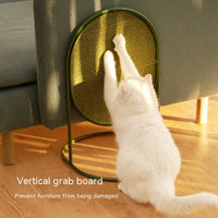 HKM-6811197 Sisal Cat Scratching Board with Steel Frame - Large Dual-Color Design