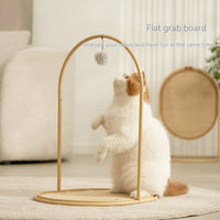 HKM-6811197 Sisal Cat Scratching Board with Steel Frame - Large Dual-Color Design
