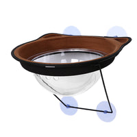 HKM-6812605 Suction Cup Cat Hanging Bed - Space Capsule Design for Sunbathing and Relaxation