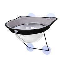 HKM-6812605 Suction Cup Cat Hanging Bed - Space Capsule Design for Sunbathing and Relaxation