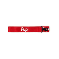 HKM-6812989 Cute Red Collar for Small and Medium Dogs - Durable Single Collar with 150cm Leash