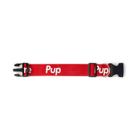HKM-6812989 Cute Red Collar for Small and Medium Dogs - Durable Single Collar with 150cm Leash