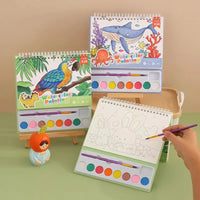 HKM-681299 Children's Animal Colouring Book for Learning and Painting – Unisex, Ages 2-13, 4.5 inch Paper Activity