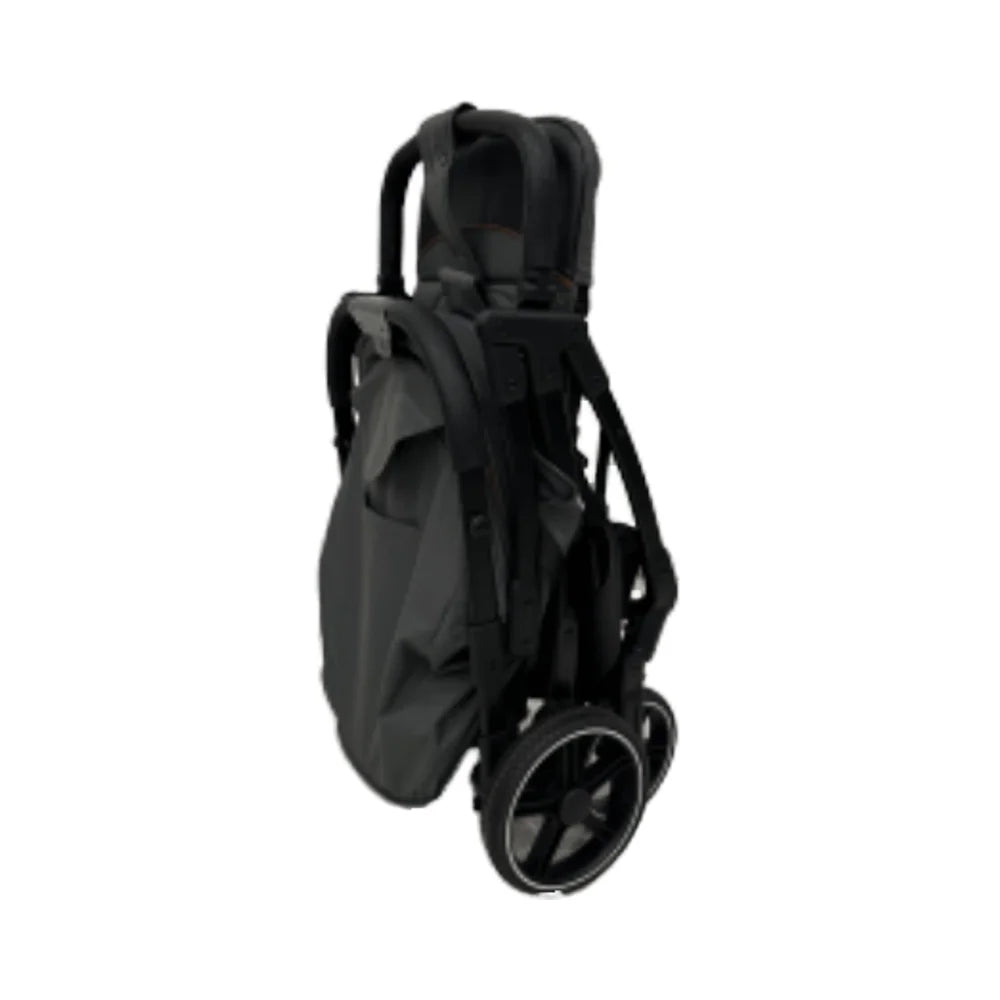 HKM-681363 Ultra-Compact Lightweight Travel Stroller for Babies - Environmentally Friendly Grey Design