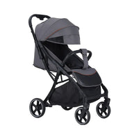 HKM-681363 Ultra-Compact Lightweight Travel Stroller for Babies - Environmentally Friendly Grey Design