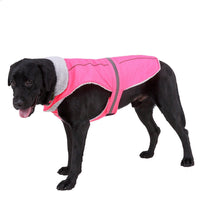 HKM-6815165 Reflective Winter Pet Jacket - Casual Polyester Clothing for All Sizes
