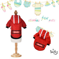 HKM-6815421 Warm Double-Layer Cotton Pet Vest for Dogs - Casual European Style
