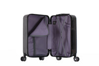 HKM-681555 Luggage Carry-On Suitcase Set in 20, 24, and 28 Inch Sizes