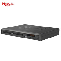 HKM-681683 Portable DVD Player Box with Remote, Multi-Format Playback, LED Display, and USB Compatibility