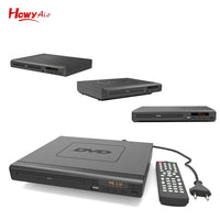 HKM-681683 Portable DVD Player Box with Remote, Multi-Format Playback, LED Display, and USB Compatibility
