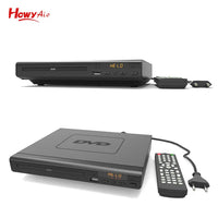 HKM-681683 Portable DVD Player Box with Remote, Multi-Format Playback, LED Display, and USB Compatibility
