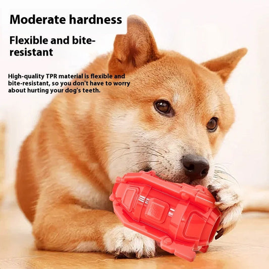 HKM-6819389 Creative Pet Food Leakage Toy for Dogs - Nibbling Fun in Bright Colors