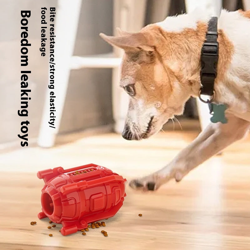 HKM-6819389 Creative Pet Food Leakage Toy for Dogs - Nibbling Fun in Bright Colors