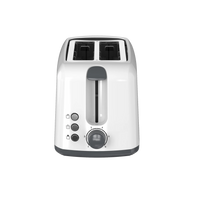 HKM-682067 2-Slice Automatic Pop-Up Toaster with Cool Touch Design for Sandwiches and More