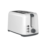 HKM-682067 2-Slice Automatic Pop-Up Toaster with Cool Touch Design for Sandwiches and More