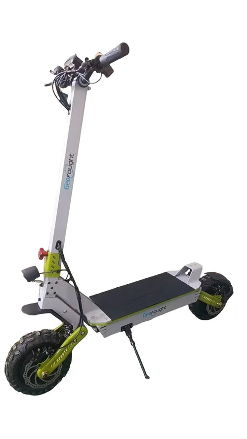 HKM-682195 60V Dual Motor 6000W Foldable Electric Scooter, 90km Range, Waterproof Design, 150kg Load Capacity