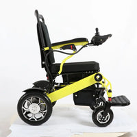 HKM-682195 Portable Folding Electric Wheelchair with D25 Lithium Battery, 120kg Load Capacity, 20km Driving Range