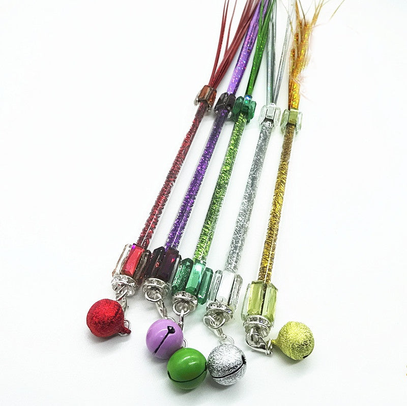 HKM-6822973 Laser Pointer Cat Toy with Funny Rain Silk Paper Design