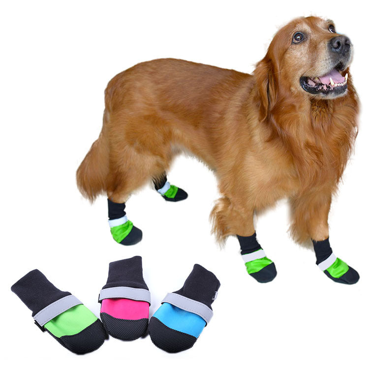 HKM-6823357 Durable Oxford Pet Shoes for All Seasons with Non-Slip Sole and Comfortable Cotton Insole