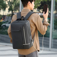 HKM-682387 Multifunctional Waterproof USB Charging Laptop Backpack with Custom Logo Design