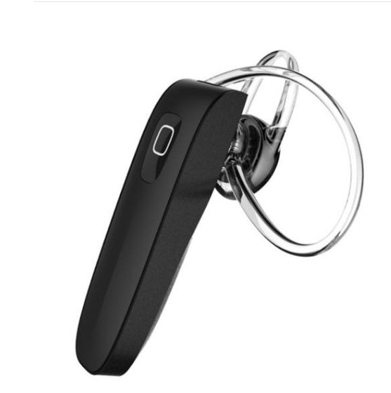 HKM-682387 Universal Mini Bluetooth Headset with Stereo Sound and Voice Commands - Compatible with iPhone and Samsung