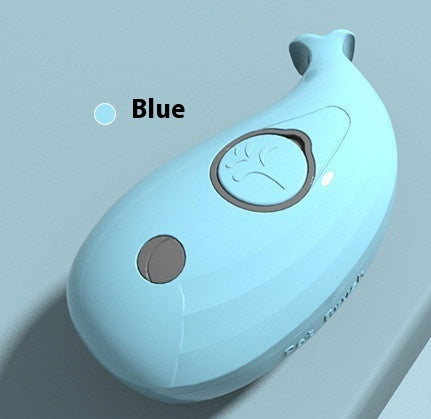 HKM-6824381 Small Yellow Duck Bath Massage Comb for Dogs ¨C ABS Material