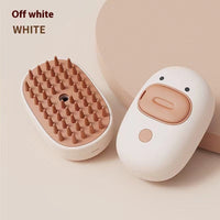 HKM-6824381 Small Yellow Duck Bath Massage Comb for Dogs ¨C ABS Material