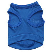 HKM-6824893 Cotton Blue Leisure Vest for Dogs ¨C Stylish and Comfortable Fit