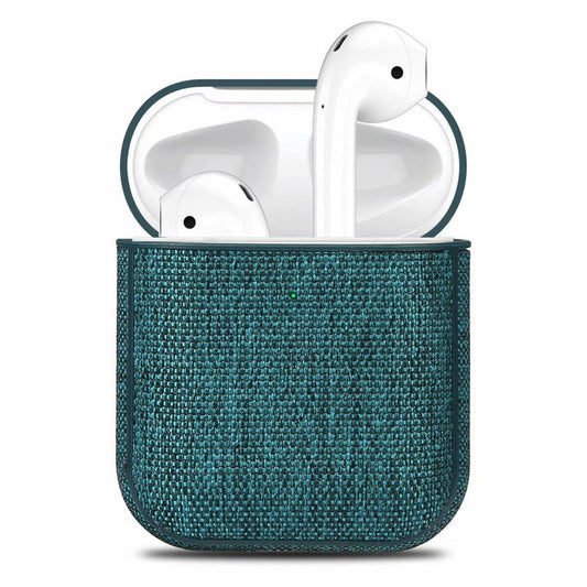HKM-682515 Felt Protective Case for AirPods 1/2 - Simple Solid Color Design with PC Hard Shell