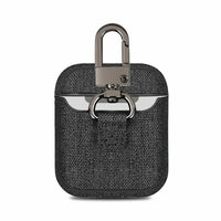 HKM-682515 Felt Protective Case for AirPods 1/2 - Simple Solid Color Design with PC Hard Shell
