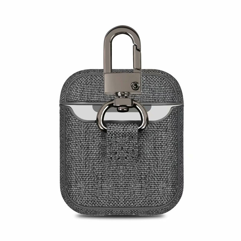 HKM-682515 Felt Protective Case for AirPods 1/2 - Simple Solid Color Design with PC Hard Shell