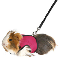HKM-6826301 Bunny Clothes Leash - Adjustable Nylon Traction Belt for Small Animals