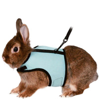 HKM-6826301 Bunny Clothes Leash - Adjustable Nylon Traction Belt for Small Animals