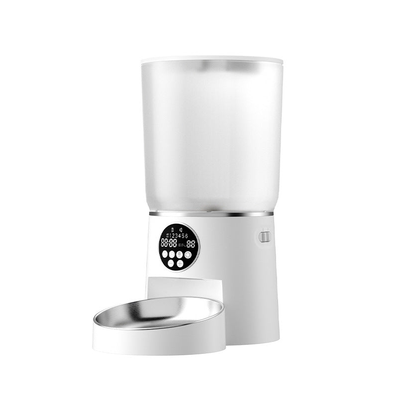 HKM-6826557 Automatic Pet Feeder with 4.2L Capacity for Cats and Small to Medium Dogs