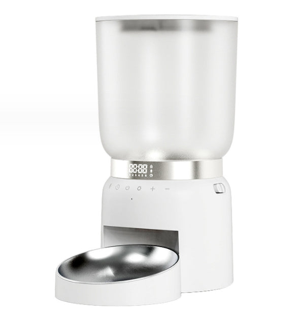 HKM-6826557 Automatic Pet Feeder with 4.2L Capacity for Cats and Small to Medium Dogs