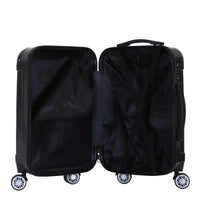 HKM-682707 3-Piece ABS PC Hard Trolley Luggage Set - Lightweight and Durable Suitcases for Travel