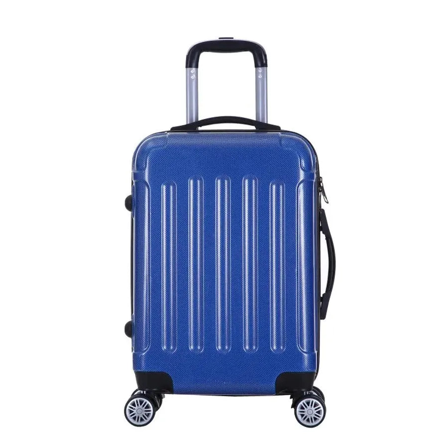 HKM-682707 3-Piece ABS PC Hard Trolley Luggage Set - Lightweight and Durable Suitcases for Travel