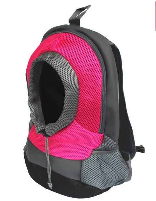 HKM-6828733 Portable Breathable Nylon Dog Backpack for Small Dogs - All Seasons