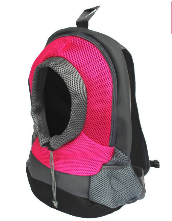 HKM-6828733 Portable Breathable Nylon Dog Backpack for Small Dogs - All Seasons