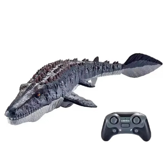 HKM-682899 Waterproof Remote Control Canglong Boat with Water Spray Feature for Outdoor Fun, Ages 5 and Up