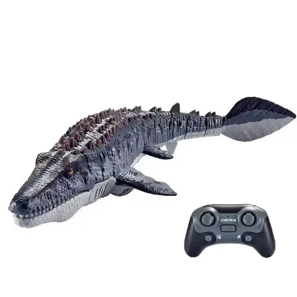 HKM-682899 Waterproof Remote Control Canglong Boat with Water Spray Feature for Outdoor Fun, Ages 5 and Up