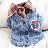 HKM-6830653 Autumn Cotton Sweater for Dogs in Various Sizes - Perfect for Cool Weather