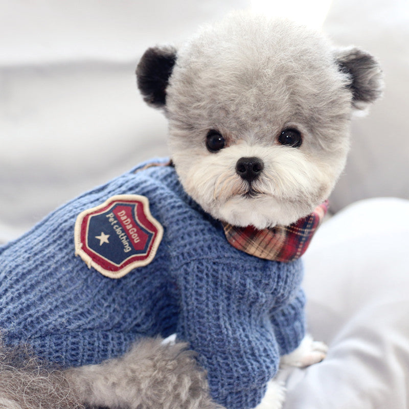 HKM-6830653 Autumn Cotton Sweater for Dogs in Various Sizes - Perfect for Cool Weather