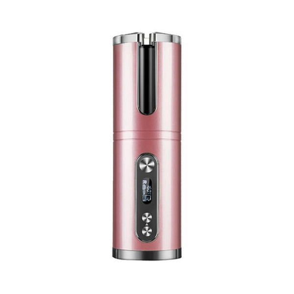 HKM-683283 Automatic Electric Curling Iron with Rotating Tourmaline Ceramic Rod, 21mm-30mm Diameter, 10 Temperature Settings, Available in Multiple Colors