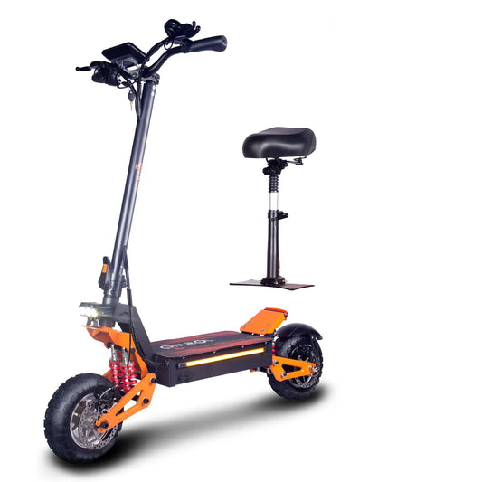 HKM-683347 Dual Drive Electric Mobility Scooter for Adults, Foldable, 11-Inch Wheels, 6000W Power, Range 50-80km