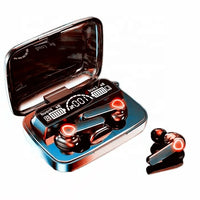 HKM-683475 M19 Wireless In-Ear Bluetooth Earbuds with AAC, LED Display, and Gaming Power Bank