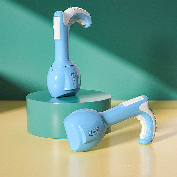 HKM-6836029 Pet Waste Collection Tool with 100 Garbage Bags - Durable Plastic Toilet Picker