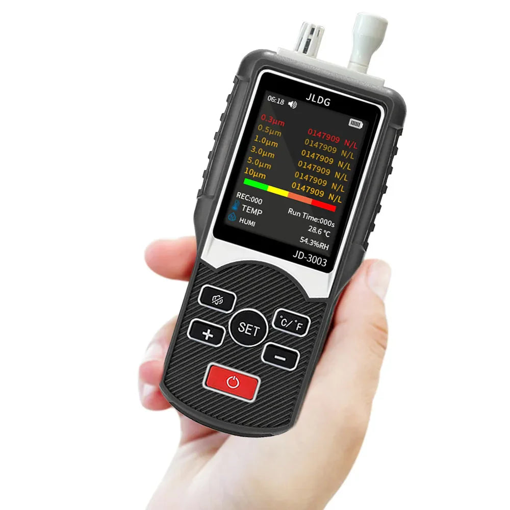 HKM-683667 Indoor Air Quality Monitor - Dust Particle Counter for PM2.5 Measurement Model JD3003