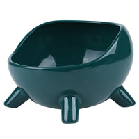 HKM-6838205 Cervical Protection Ceramic Cat Food Bowl with Four-Legged Design